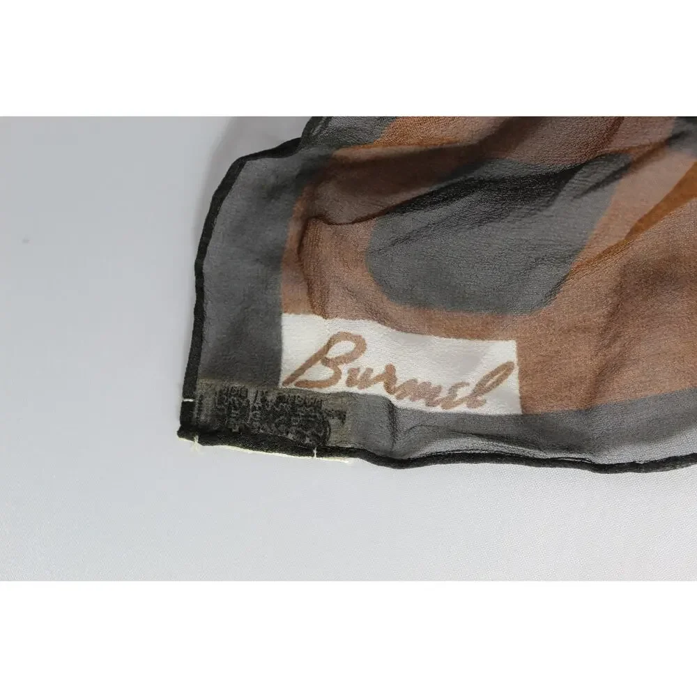 Vintage Burmel pocket square scarf 21